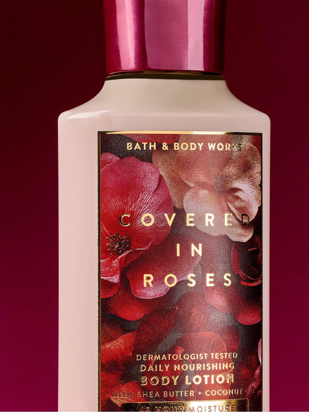 🌹 Brand New! BBW Covered In Roses Daily Nourishing Body Lotion (8 oz) ✨